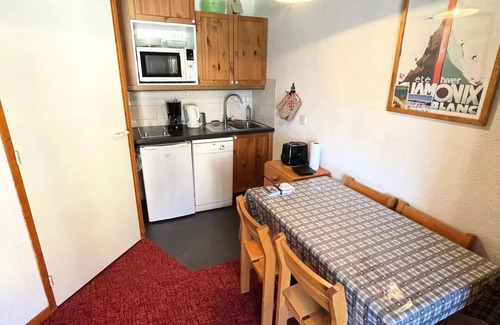 Valfrejus Apartment | 2 Zimmer 4 Personen 25m2 Zentrum Station
