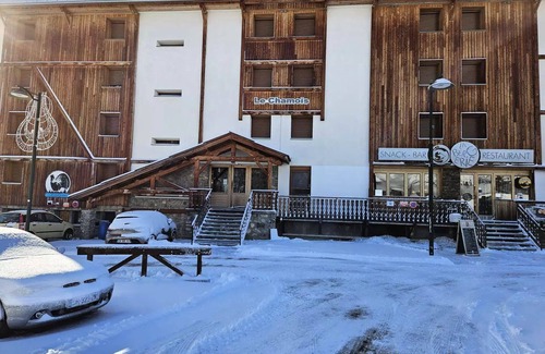 Pra Loup Apartment | 2 Zimmer 6 Personen mit Balkon und Blick auf die Pisten