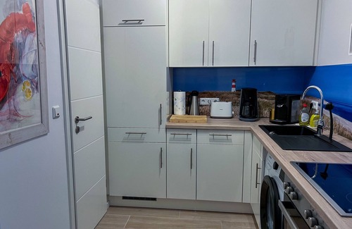 Center Apartment | 200 Fewo Central Heimathafen mit Strandkorb am Meer - 200 Fewo in der City mit Balkon und Strandkorb