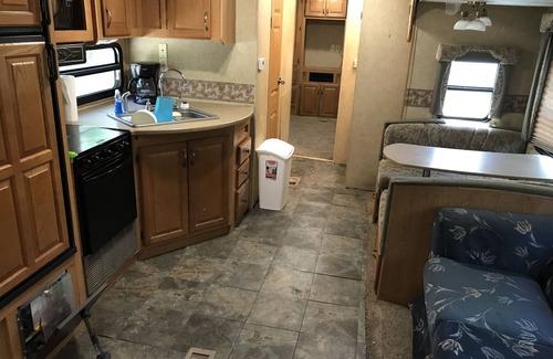 Naturita House | 2007 Forest River Sierra 35ft Travel Trailer