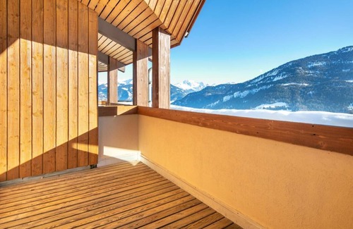Doucy-Combelouviere Apartment | 200m from resort center, balcony, parking, tv, ski locker, 27m², Valmorel