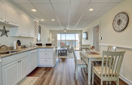 South End Condo | 202 Banks Channel - Beautifully updated condo w/sound front views. Sleeps 4.