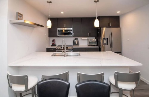 Ludlow Condo | 2025-26 Seasonal Rental Available: Completely Remodeled 2024 Ski in-out Condo