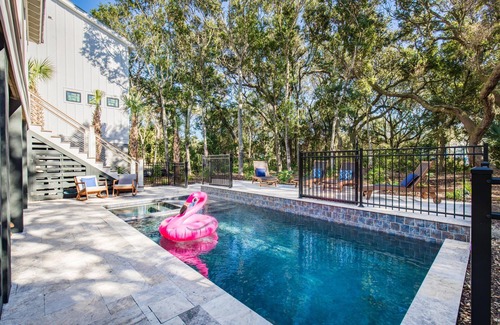 Isle of Palms House | 2025 Availability,Private Pool & Spa! Easy Walk to Beach! Great Home and layout!