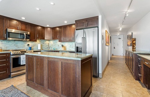 Kihei Condo | 203 - Gorgeous Remodeled Oceanfront unit with A/C!