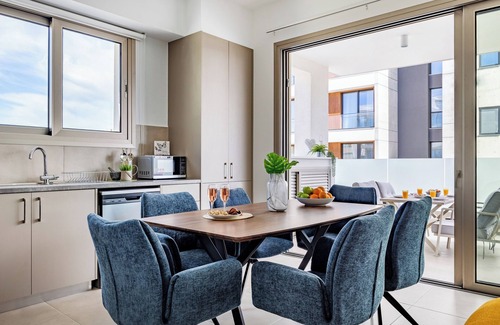 Agios Athanasios Apartment | 203 Mulberry Court- Stylish with Large Terrace
