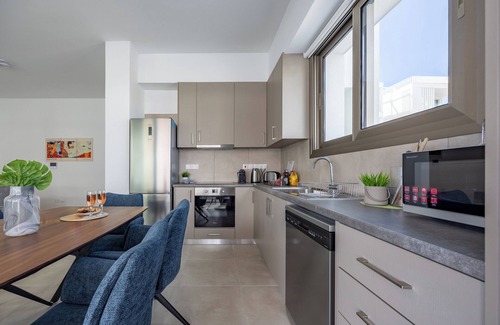 Agios Athanasios Apartment | 203 Mulberry Court- Stylish with Large Terrace