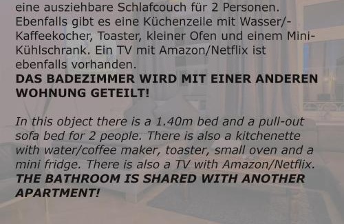Innenstadt Apartment | #213 LUX-Room - Zentrum Neuss - Nähe Düsseldorf Messe mit Netflix & Prime