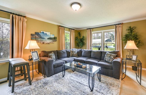 Roanoke Rapids House | 213 m² House ∙ 4 bedrooms ∙ 10 guests