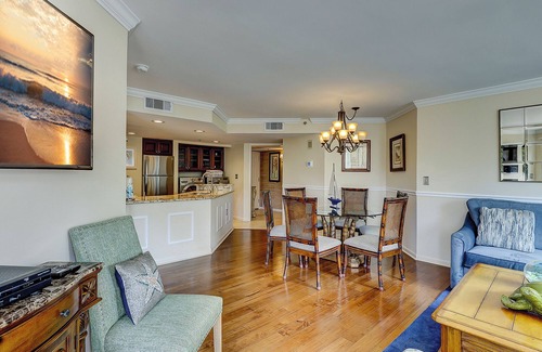 Palmetto Dunes Condo | 2213 Villamare - 2 bedroom Oceanside, Corner Unit