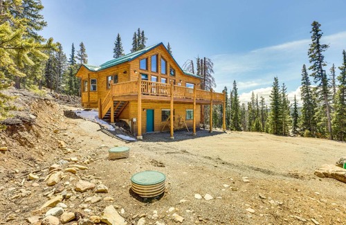 Valley of the Sun House | 22STR-00283 Fairplay Cabin with Deck and Mtn Views