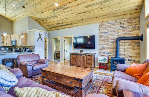 Valley of the Sun House | 22STR-00283 Fairplay Cabin with Deck and Mtn Views