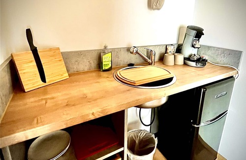 Wertach House | 23 sqm studio in a quiet peripheral location with private garden and terrace