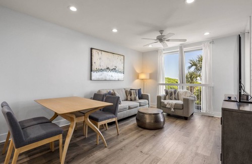 West Beach Village Condo | 2372 Shipwatch: Renovated 1BR Condo, Ocean Views, Bike Credit