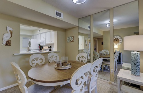 Hilton Head Island Condo | 238 Shorewood- 2nd Floor Landscape View steps to the beach.