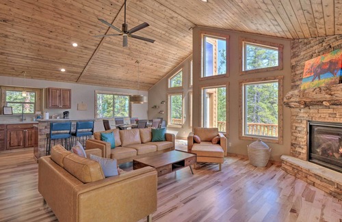 Valley of the Sun Cabin | 23STR-00068 Fairplay Cabin w/Deck: 7 Mi to Dwtn