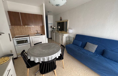Balaruc-les-Bains Apartment | 26m² South/East Apartment with Balcony in Balaruc-les-Bains, Pets Allowed