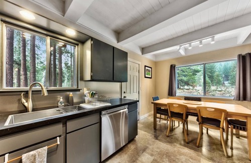 Christmas Valley Ski Chalet | 2782B River Chalet - River Front Chalet, quiet location. AC, great setting