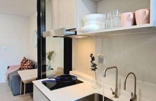 Bang Na Apartment | 27sq.m Cozy Caramel in Bangna @Si Iam MRT.