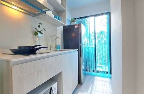 Bang Na Apartment | 27sq.m Seabreez Vibe in Bangna @Si Iam MRT.