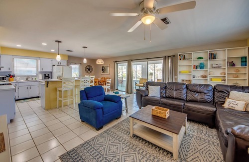 Fort Myers Beach House | 280 Ostego - Pet Friendly Pool Home by the Beach & Times Square!