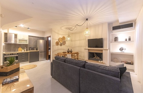 Agia Paraskevi Villa | 2B Luxurious Villa Io, With Private Pool And Stunningt Sea Views