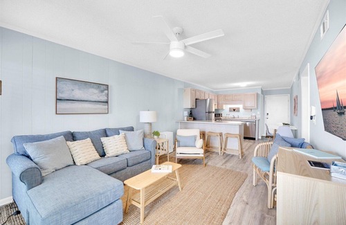 North Carolina Coast Condo | 2B, Oceanfront, First Floor, Pool, King Bed