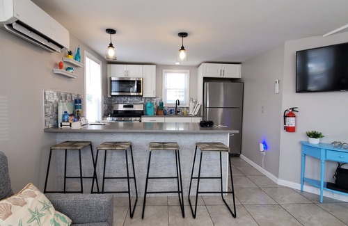 Point Pleasant Beach Apartment | 2BR 1BT Newly renovated OPEN FLOOR PLAN. 450 ft from the beach and boardwalk!