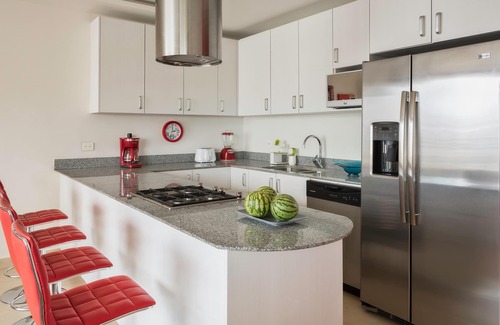 Emiliano Zapata Condo | 2BR/2BA In Romantic Zone/Beach Access Best Rooftop Ocean View Pool Deck