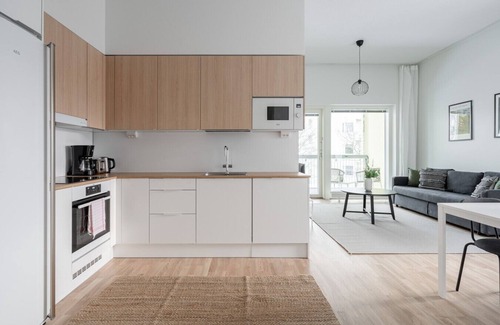 Tampere Apartment | 2BR Brand New Apartment with Sauna and Balcony