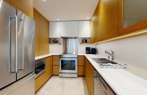 Upper Village Condo | 2BR | Gables | King Bed | Steps From Both Mountains | Heated Floors | Private Balcony w/BBQ