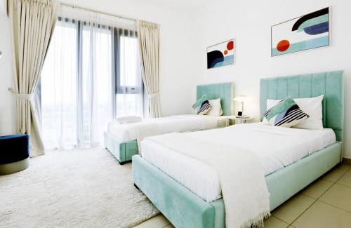 Dubai Apartment | 2BR Hayat Boulevard Nshama in Town Square Dubai BSHH