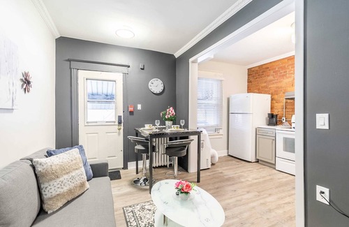 Central Hamilton Apartment | 2BR King Apt - Netflix Included!