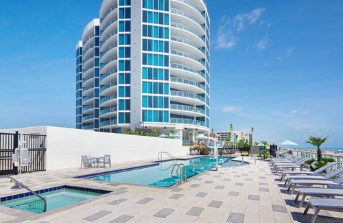 Daytona Beach Condo | 2BR Oceanfront Condo: Pool, Gym, Atlantic Ocean Views, Modern Kitchen 1002