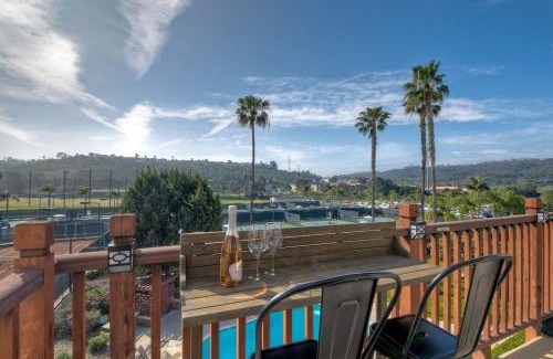Carlsbad Apartment | 2BR Private Balcony Overlooking Pool, Gated Parking, Walk to Resort