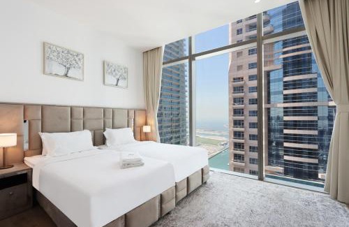 Dubai Marina Apartment | 2BR Sunset View Suite -Jumeirah Living Marina Gate