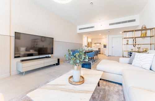 Umm Suqeim 3 Apartment | 2BR with Balcony Overlooking Burj Al Arab, Exclusive Amenities & Steps from Iconic Landmark