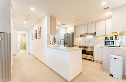 Umm Suqeim 3 Apartment | 2BR with Balcony Overlooking Burj Al Arab, Exclusive Amenities & Steps from Iconic Landmark