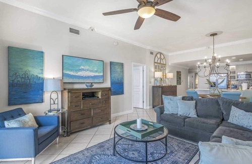 Miramar Beach Condo | 2nd Floor, Pet Friendly Beach Retreat 202, Beach Service Gulf front views