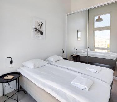 Tampere Apartment | 2ndhomes Tampere "Oodi" Loft Apartment - Brand New Top Floor Apt that Hosts 6