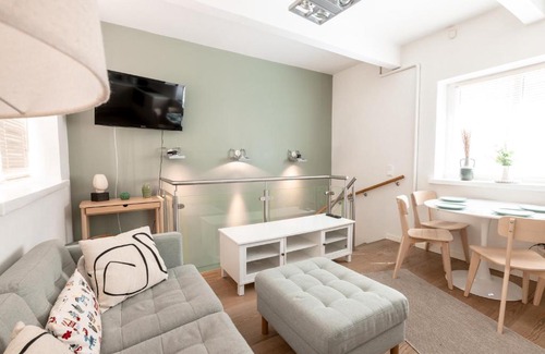 Ullanlinna Apartment | 2ndhomes Unique 2-Story Apartment with Sauna & Spa