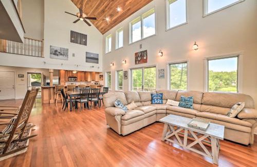 New Concord House | 3,000 Sq Ft A-Frame Home on Kentucky Lake with Dock!