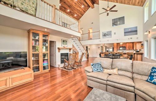 New Concord House | 3,000 Sq Ft A-Frame Home on Kentucky Lake with Dock!