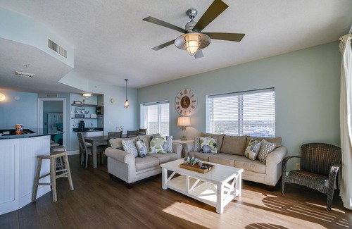 Panama City Beach Condo | 3/3 Corner unit. Direct Gulf Front. High Demand! Beach Service Included!