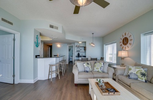 Panama City Beach Condo | 3/3 Corner unit. Direct Gulf Front. High Demand! Beach Service Included!