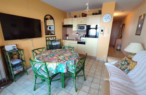 Tregastel Apartment | 3* Apartment with balcony and parking facing Trégastel beach