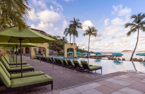 Estate Bakkero Condo | 3 BD/3 BA Beachfront Condo Marriott Frenchman's Cove St Thomas - SLEEPS 12!