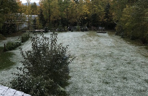 Wasilla House | 3 Bd-Beautiful Log Home w Garage & Yard in Central Wasilla