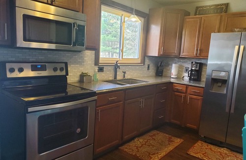 Eau Claire House | 3 Bedroom, 2 Bath Home, Private Fishing, Swimming Lake in Sister Lakes