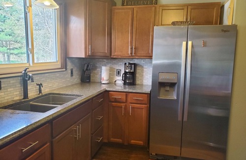 Eau Claire House | 3 Bedroom, 2 Bath Home, Private Fishing, Swimming Lake in Sister Lakes